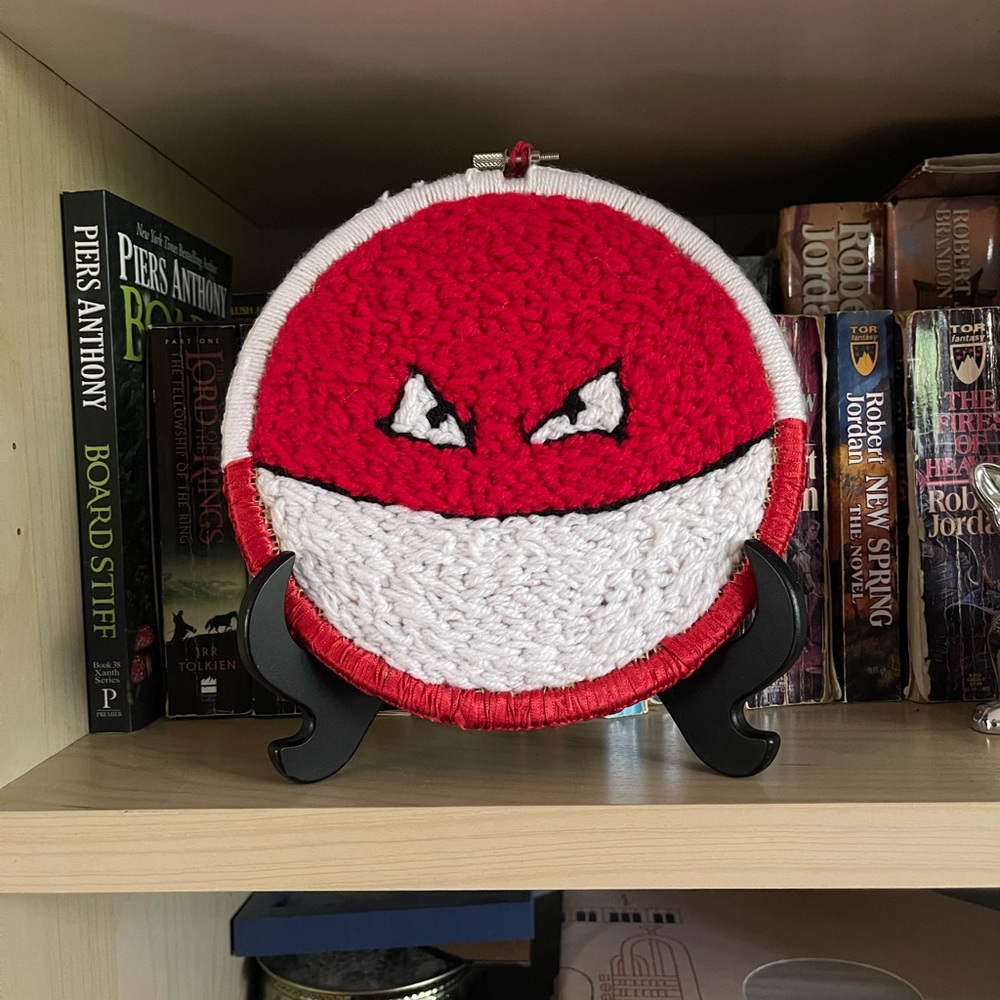 Pokemon Punch Needle - Voltorb